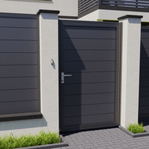 Хвіртка Горизонт M. Ширина ламелі 210 мм