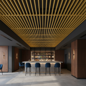 Кубоподібна Стеля — RAL 1006