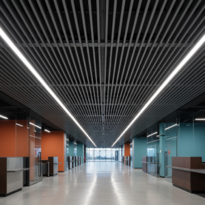 Кубоподібна Стеля — RAL 7024