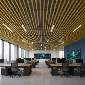 Кубоподібна Стеля — RAL 1021