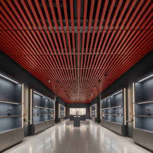 Кубоподібна Стеля — RAL 3022