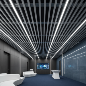 Кубоподібна Стеля — RAL 7035
